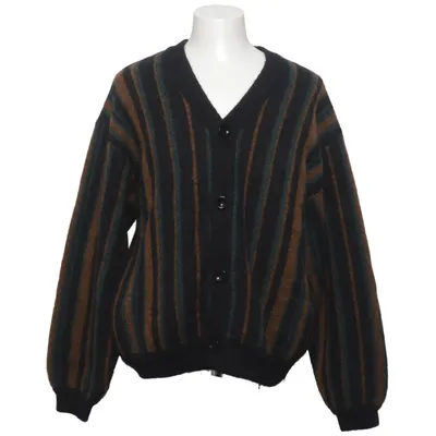 Cardigan (Sort, Brun, Grøn) fra Vailent Alpacauld, Elastan, Polyamid, Genanvendt polyester