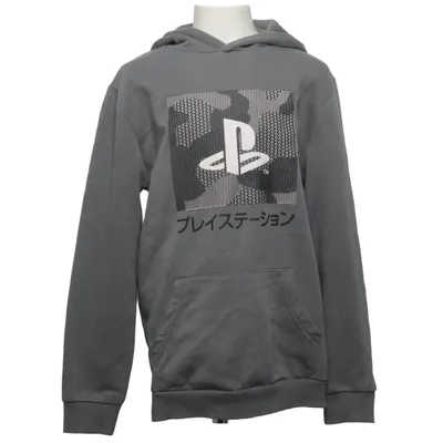 Sweat à capuche (Gris) de Playstation Coton, Polyester