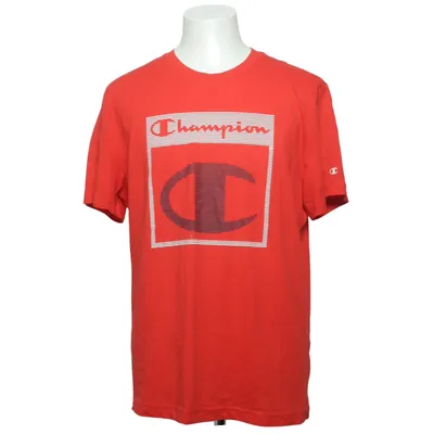 T-shirt (Rood) van Champion Katoen