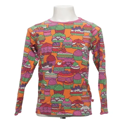 T-shirt à manches longues (Orange, Multicolore) de Småfolk