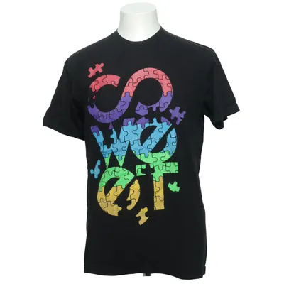 T-shirt (Black, Multicolored) from Sweetskateboards Cotton