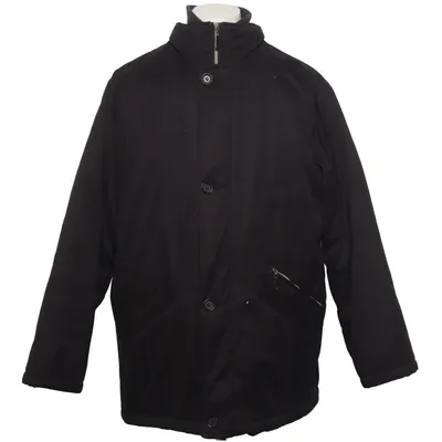 Winter jacket (Black) from Atlant Cotton, Polyamide, Polyester