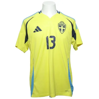 Fodboldtrøje (Gul, Blå, Flerfarvet) fra Adidas Genanvendt polyester