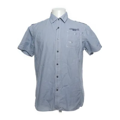 Korte mouwen shirt (Blauw) van Premium Denim Katoen
