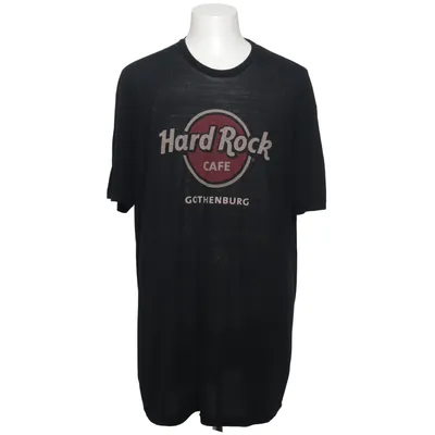 T-shirt (Noir) de Hard Rock Cafe Coton, Polyester