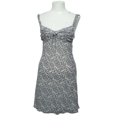 Robe (Gris, Blanc) de Darjeeling Polyester