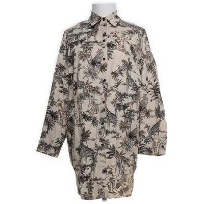 Blouse (Beige, Noir, Multicolore) de Maya Coton, Élasthane