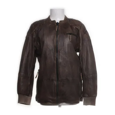 Veste en cuir (Marron, Beige) de Freaky Nation