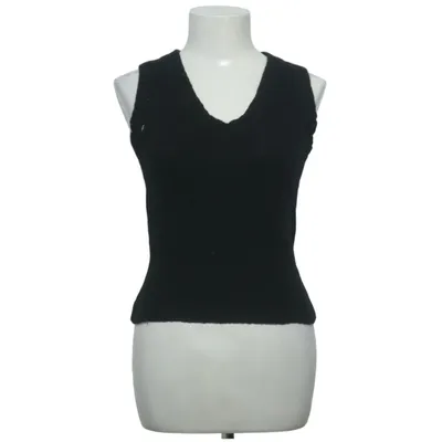 Pull sans manches (Noir) de Eve of Eden Polyamide, Laine