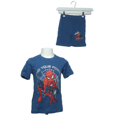 Sæt (Blå, Flerfarvet) fra Marvel Spiderman Bomuld
