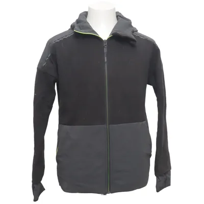 Hoodie (Black, Gray) from Projob Cotton, Elastane, Polyester