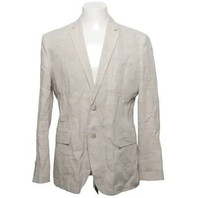 Blazer (Beige) fra Zara Man Linned