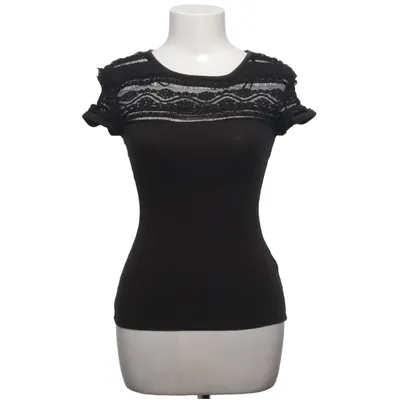 Top (Zwart) van H&M Katoen, Polyamide, Elastaan