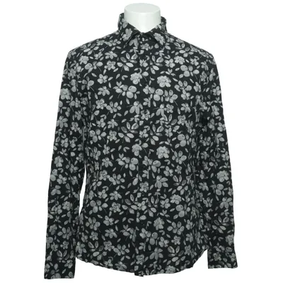 Shirt (Black, Gray) from Dressmann Cotton, Elastane