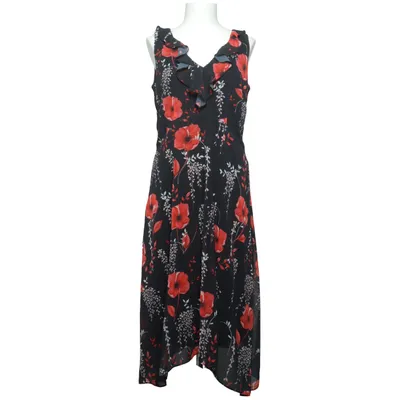 Dress (Black, Red, White) from Wallis Polyester
