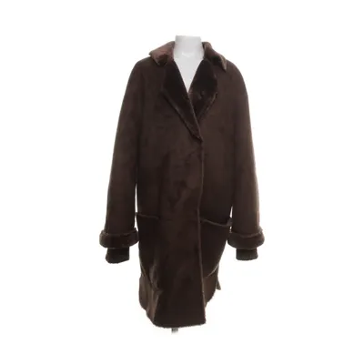 Shearling jas (Bruin) van Zara Girls Polyester