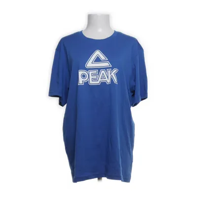 T-shirt (Blå, Vit) från Peak Bomull, Polyester