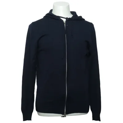 Hoodie (Blue) from Stenströms Merino wool