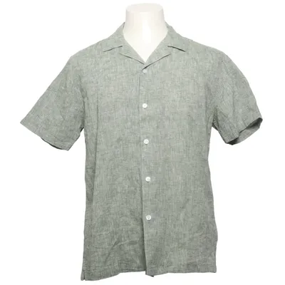 Chemise à manches courtes (Vert) de Lindbergh Coton, Lin