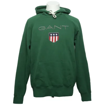 Hoodie (Green, Multicolored) from GANT Cotton, Elastane