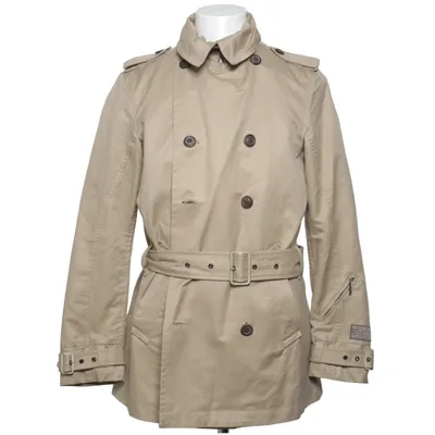 Trenchcoat (Beige) från Diesel Bomull, Skinn, Polyester