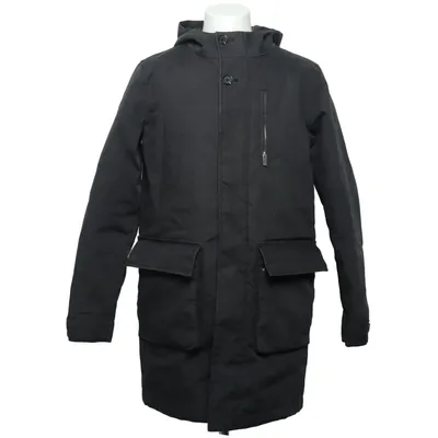 Parka (Zwart) van Dressmann Katoen, Polyester