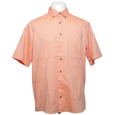 Chemise à manches courtes (Orange) de Eterna Coton