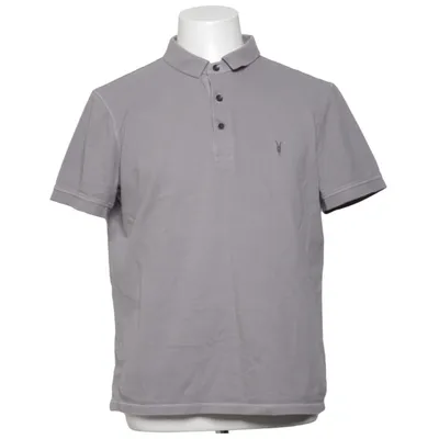 Pikétröja (Grå) från Allsaints Ekologisk bomull