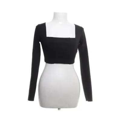 Crop top (Sort) fra New Look Elastan, Polyester