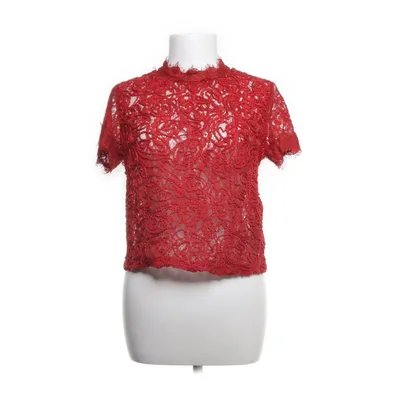 Crop top (Rood) van Zara Trafaluc Nylon, Viscose