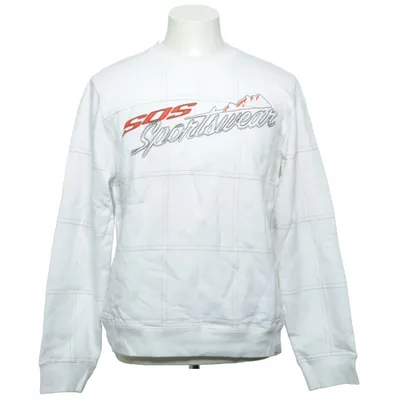 Sweatshirt (Blanc) de SOS Acrylique, Coton