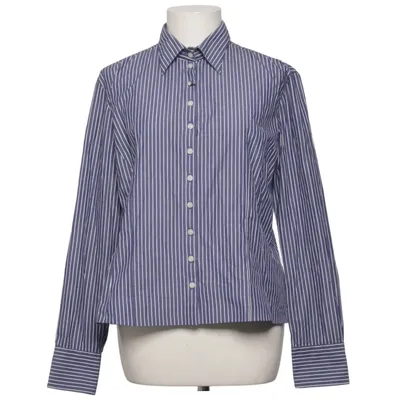 Skjorta (Blå, Vit) från The Shirt Factory Bomull