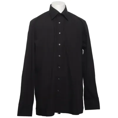 Chemise (Noir) de Atlant Coton, Polyester