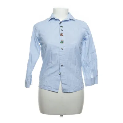 Skjorta (Blå, Vit) från Trachten Bomull