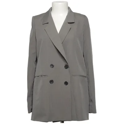 Blazer (Grå) fra Trendyol Elastan, Polyester, Viscose
