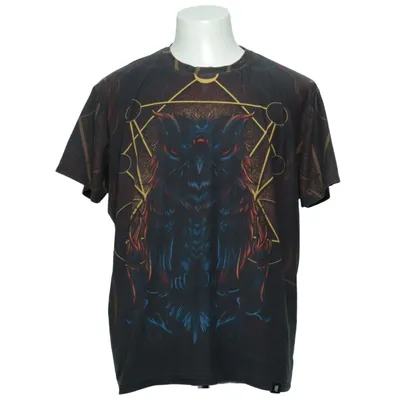 T-shirt (Gray, Multicolored) from Hoodie Lab Polyester