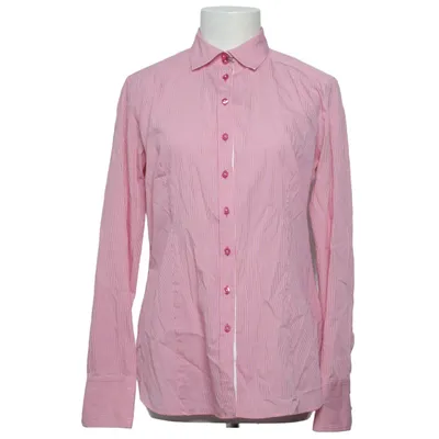 Shirt (Roze, Wit) van Eterna Katoen, Elastaan, Polyamide