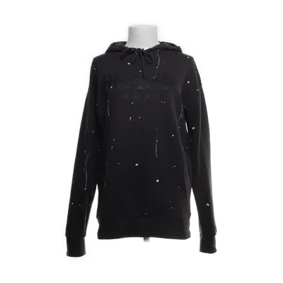 Hoodie (Black, White) from Black Squad Cotton, Polyester