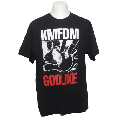T-shirt (Svart, Vit, Röd) från Gildan Bomull