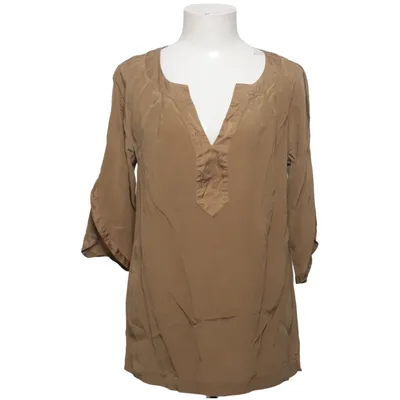 Blouse (Marron) de Naja Lauf Soie