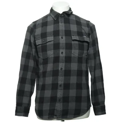 Flanellskjorta (Svart, Grå) från DePalma Workwear Bomull
