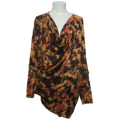 Haut (Marron, Jaune, Multicolore) de Ashley Stewart Élasthane, Polyester