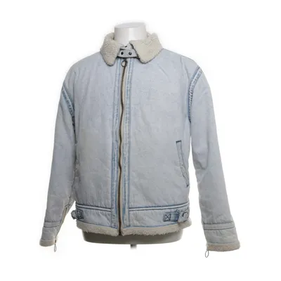 Fodrad jeansjacka (Blå) från Zara Man Bomull, Polyester
