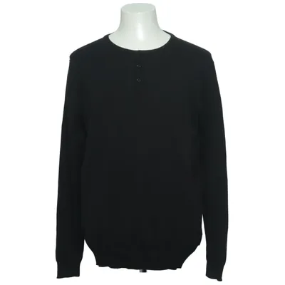 Pull-over (Noir) de Outernational Acrylique, Coton