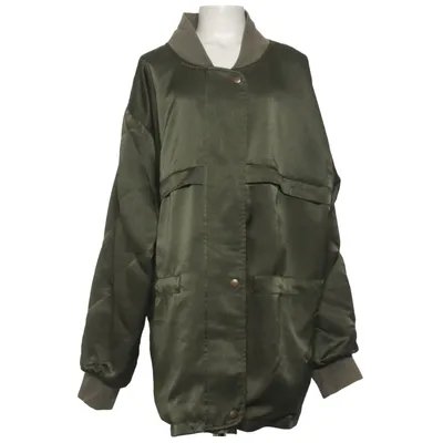 Bomber jacket (Green) from Solo Polyester