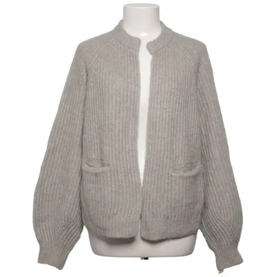 Cardigan (Gris) de Lieblingsstück Laine d'alpaga, Polyamide