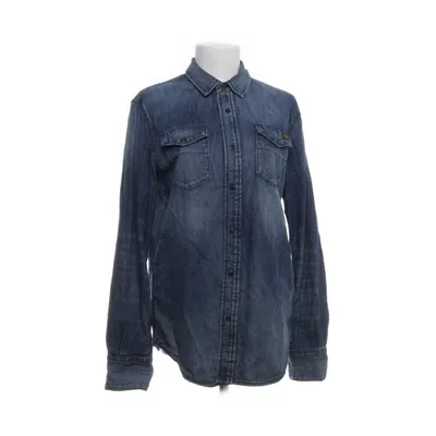 Denim blouse (Blauw) van Superdry Katoen