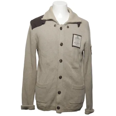 Cardigan (Beige, Bruin) van Morris Tradition Katoen, Wol