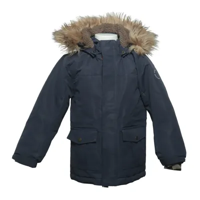 Parka (Blue) from En Fant Faux fur, Polyester