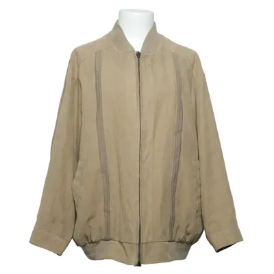 Bomberjakke (Beige) fra Classic Air Acetat, Polyamid, Polyester